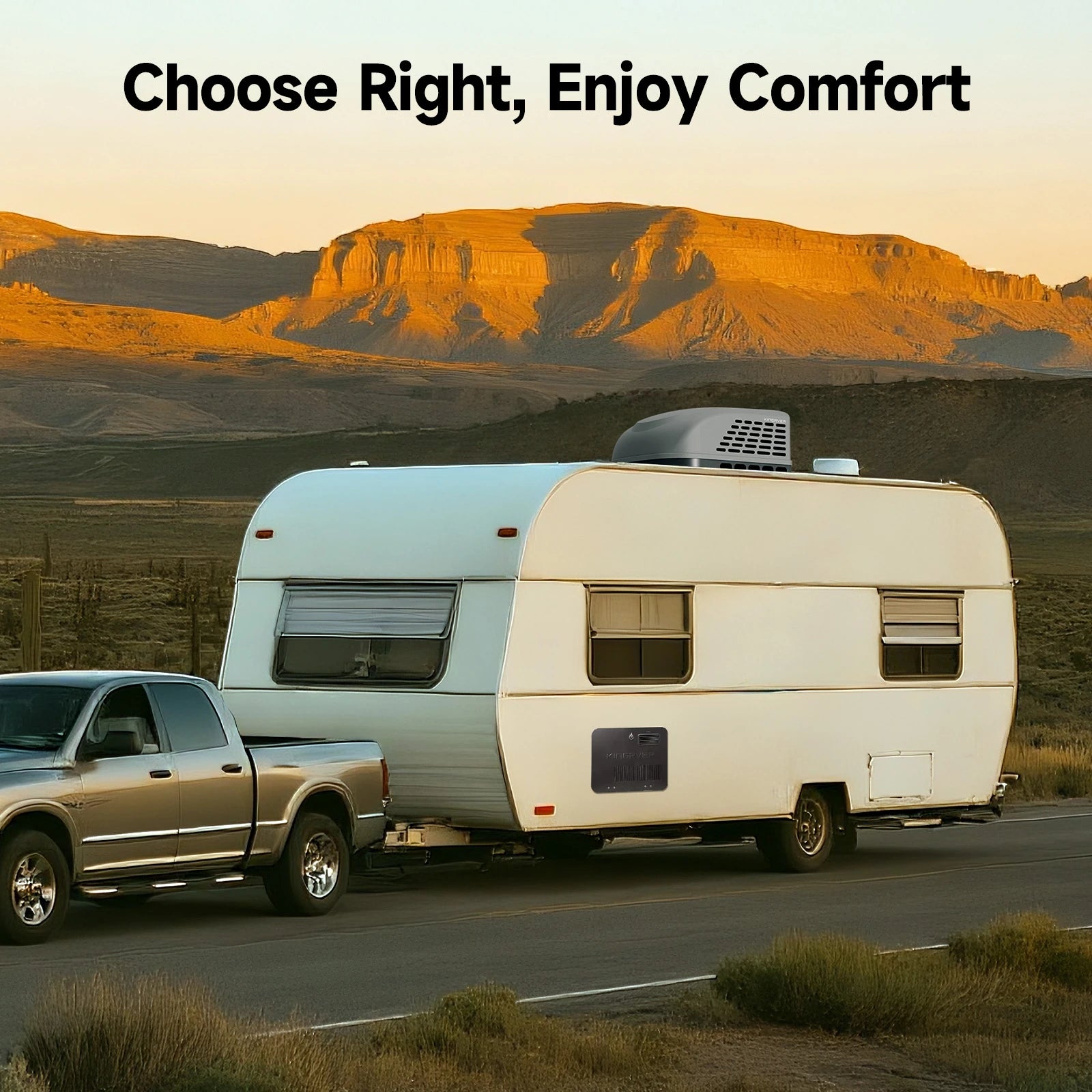 KingRVer RV Tank Water Heater Door