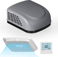 KINGRVER RV AC Unit 13500 BTU |  Non-Ducted Rooftop Air Conditioner Cooling with Air Distribution Box