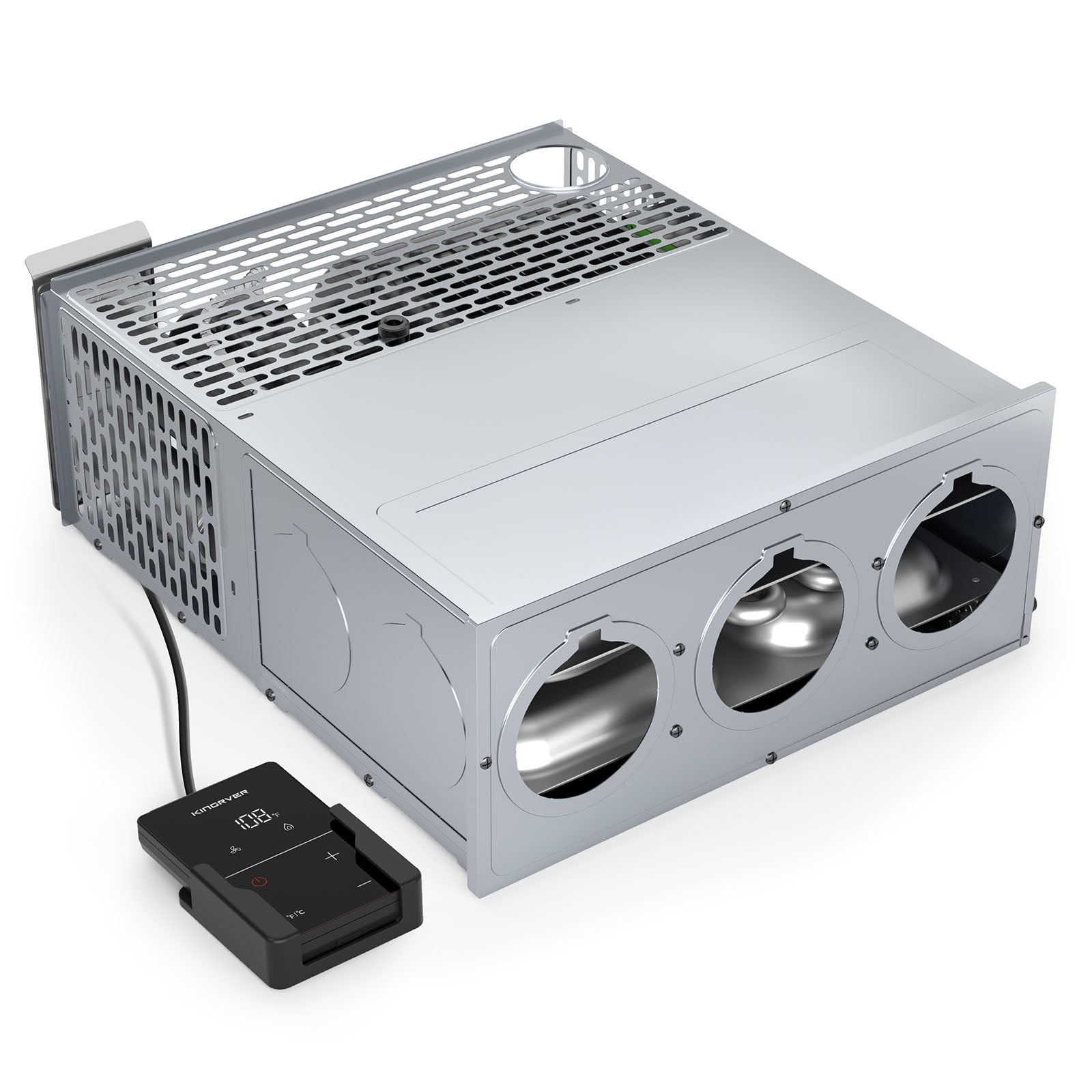 KINGRVER 35,000 BTU Powerful RV Furnace, HF35-E Heater,LP Gas